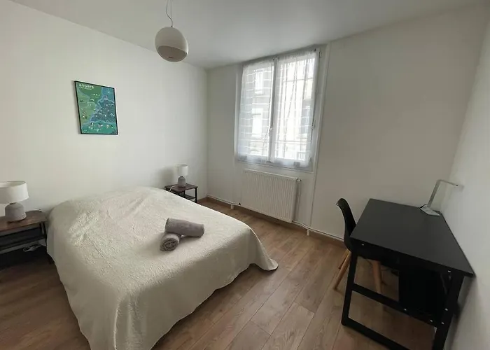 Spacieux Centre Gare Visitation * Анже